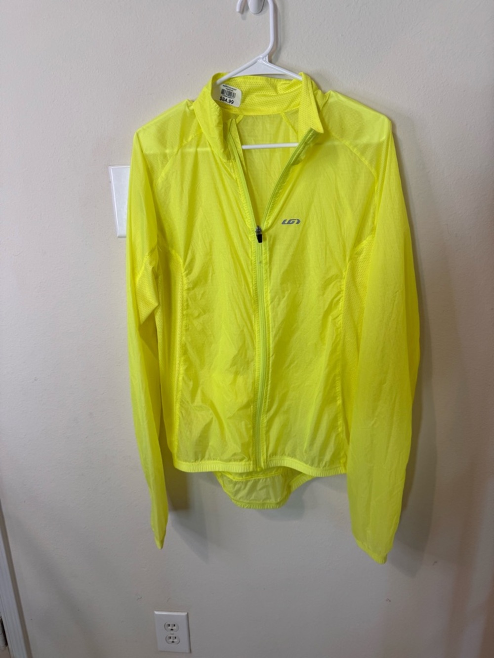 Louis Garneau High-Visibility Neon Yellow Cycling Jacket (no size shown)